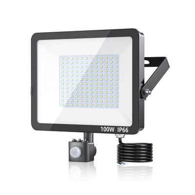 lumière de sécurité de 10000lm 100W LED avec PIR Motion Sensor Black Grey