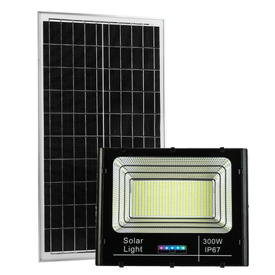 Lumière d'inondation solaire améliorée 25W 40W 60W 100W 200W 300W LED avec l'indicateur de batterie