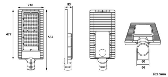 Manufacturer 13000lm 100W High Quality LED Street Lamp