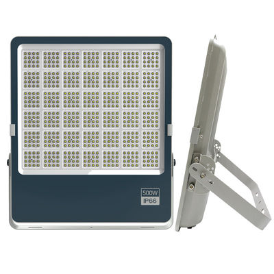 60000lm Led Flood Light High Power Light Grise Finition du corps CRI 70