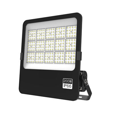Projecteurs LED extérieurs en aluminium 200W avec boîtier noir