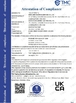 Chine Shenzhen Sunrise Lighting Co.,Ltd. certifications